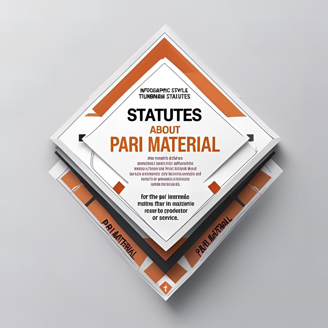 The doctrine of Statutes in Pari Materia refers to the rule that laws dealing with the same subject matter or forming part of a common system must be interpreted together. The term “pari materia” is Latin and means “on the same subject” or “relating to the same matter.” When courts are interpreting a statute and encounter ambiguity or uncertainty, they may refer to other statutes dealing with the same subject—whether they are earlier, later, or concurrent enactments—to understand the legislative intent more clearly. This approach helps in ensuring uniformity, consistency, and harmony in the legal framework governing a particular area. The principle assumes that the legislature, when enacting multiple statutes on the same topic, maintains a consistent policy and avoids contradictory interpretations. Therefore, provisions in one statute can help clarify or illuminate the meaning of similar provisions in another, especially if both are part of a common legislative scheme. Application: Statutes in pari materia may be used to: Clarify the meaning of ambiguous words or expressions. Resolve inconsistencies or gaps in interpretation. Support the overall coherence of the legal system in a particular area. However, the doctrine applies only when the statutes are closely related in subject matter. If the statutes differ significantly in purpose or context, then this principle does not apply. Example: Suppose a law governing environmental protection defines “hazardous waste” ambiguously. If another law—such as the Environment (Protection) Act—also defines “hazardous waste” and deals with related issues, courts may use that definition to interpret the term in the first statute. This is because both statutes are in pari materia—they deal with environmental regulation. Judicial Position: In the case of K.P. Varghese v. ITO (1981), the Supreme Court of India held that statutes which are in pari materia must be construed together, as they form part of a comprehensive legislative scheme and express the collective intention of the legislature. Code to Remember the Answer: “MATCH” Letter Stands For Explanation M Matter is Common The statutes must relate to the same subject matter. A Assist in Interpretation One statute helps interpret another if language is unclear. T Together Construed Related statutes are read and interpreted together. C Consistency Presumed The legislature is presumed to be consistent across related laws. Statutes in Pari materia