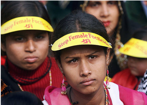 Anitha was pregnant, when the husband and in laws came to know that a girl child is growing in the womb. They forcibly killed the child against the will of the mother. What offence it amounts to and what will be the punishment and who are the culprits?