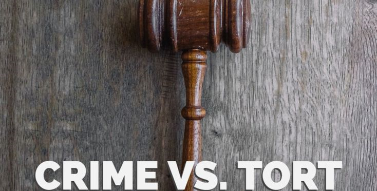 Define “Crime”. Differentiate between “Crime” and “Tort”