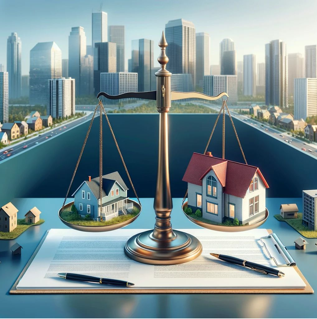 Define property and describe various theories of property