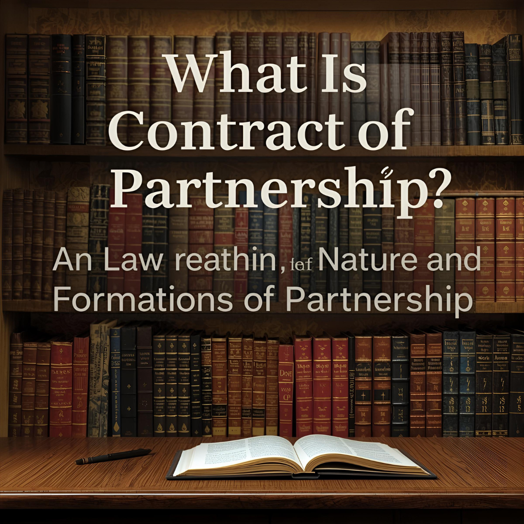 32. . What is contract of partnership? An discuss the law relating to nature and formation of partnership.